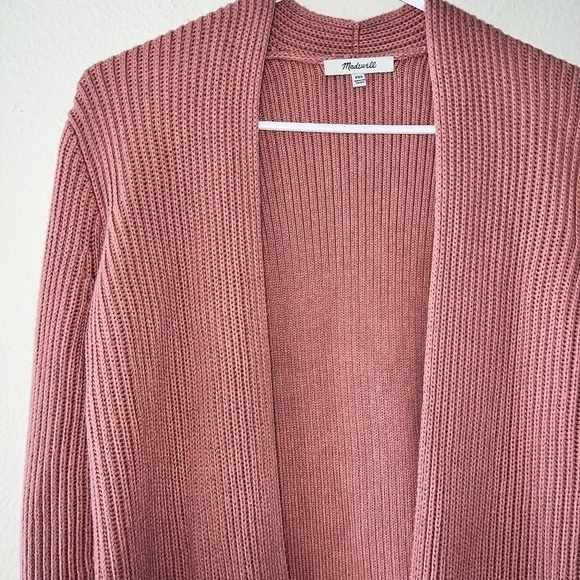 Madewell K8166 Nolan Ribbed Open Front Cozy Cardigan size XXS - Picture 4 of 9
